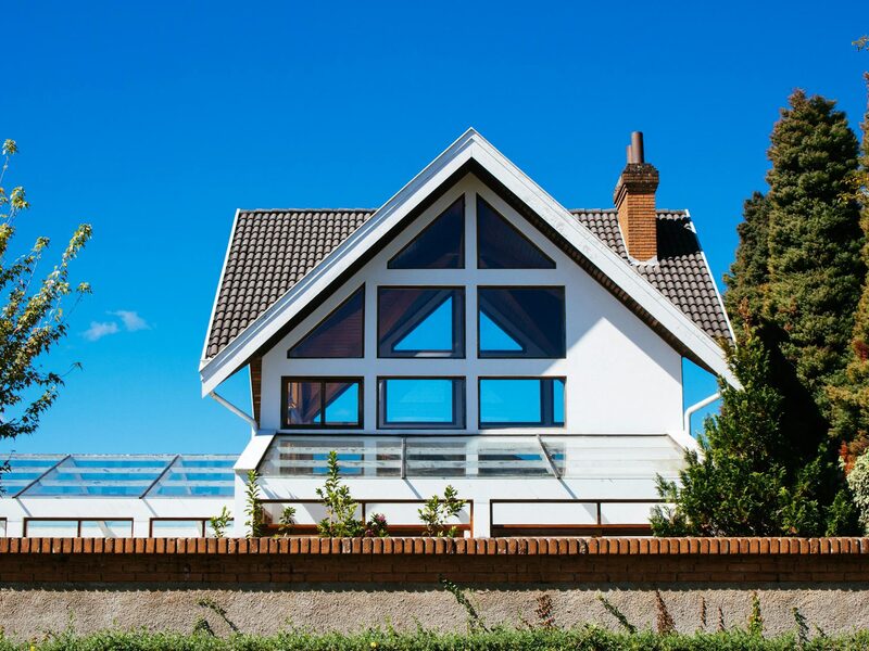 Energy-efficient replacement window on a home